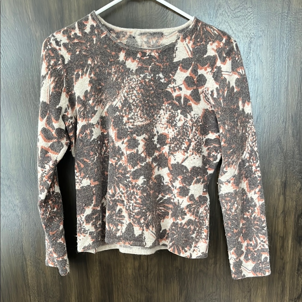 Floral Patterned Women's Top